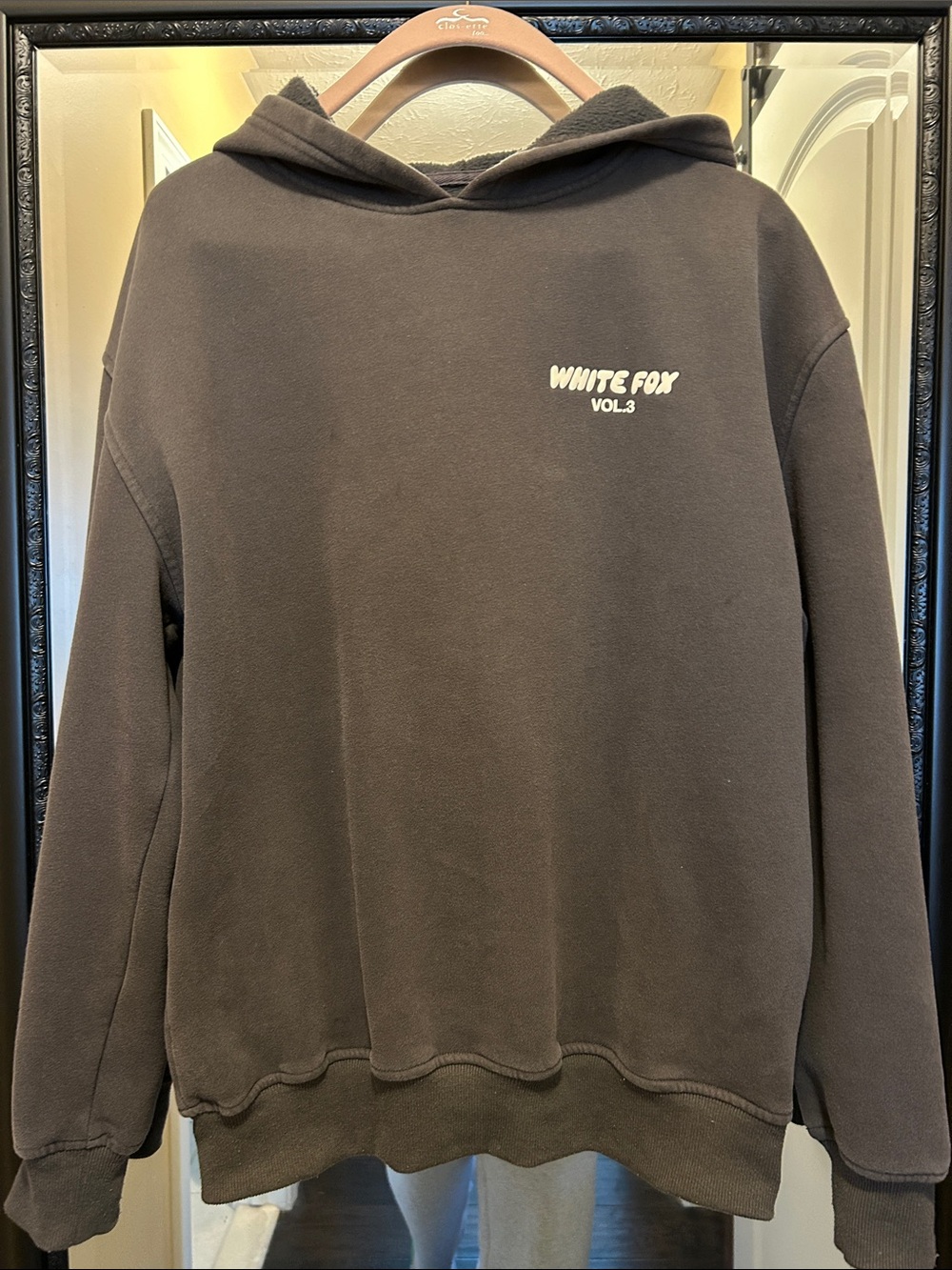 White Fox VOL.3 womens Dark gray Hoodie